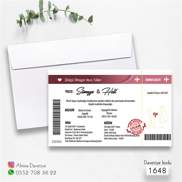 Beyaz Zarflı | 1648 |