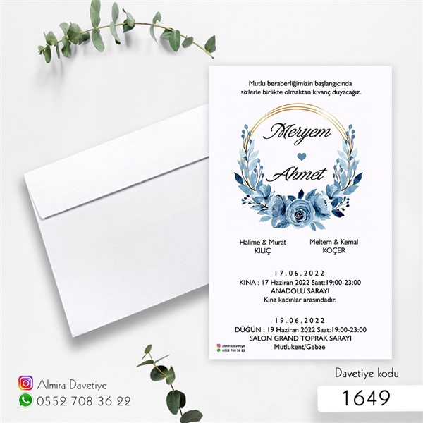 Beyaz Zarflı | 1649 |