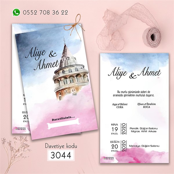 Çiftli Davetiye | 3044 |