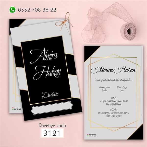 Çiftli Davetiye | 3121 |