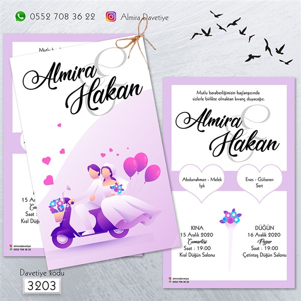 Çiftli Davetiye | 3203 |