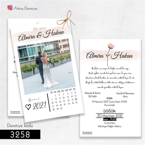 Çiftli Davetiye | 3258 |