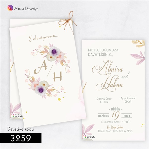 Çiftli Davetiye | 3259 |