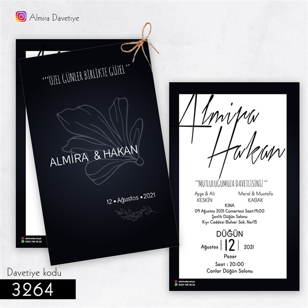 Çiftli Davetiye | 3264a |