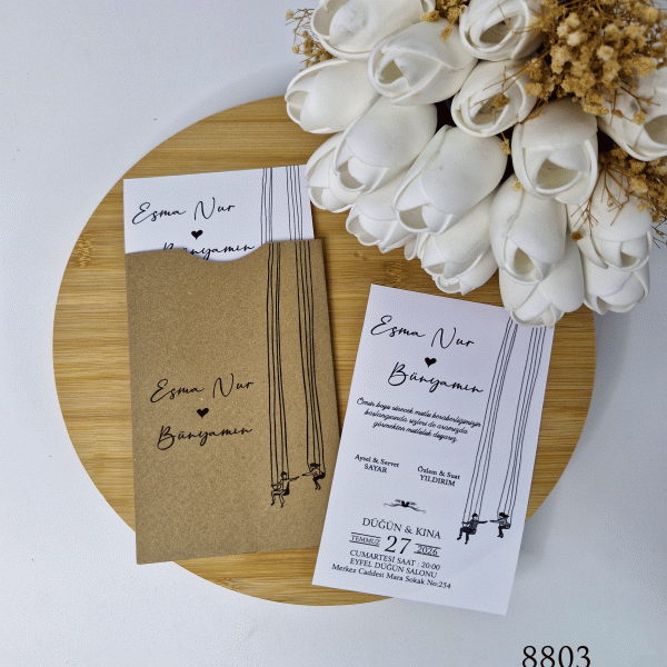 Kapalı Dik Kraft Zarf | 8803